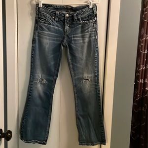 Silver aiko jeans